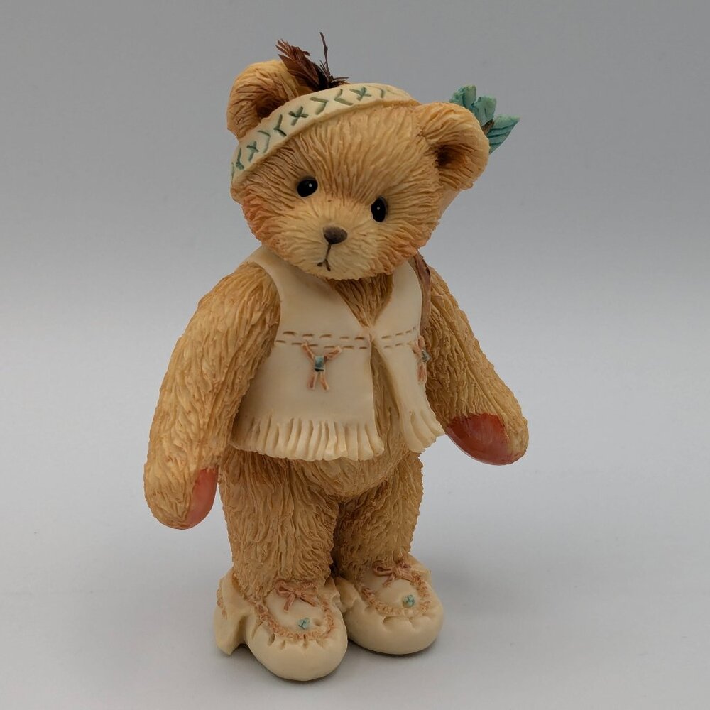 Cherished Teddies Wyatt "I'm Called Little Running Bear" (629707) 1994